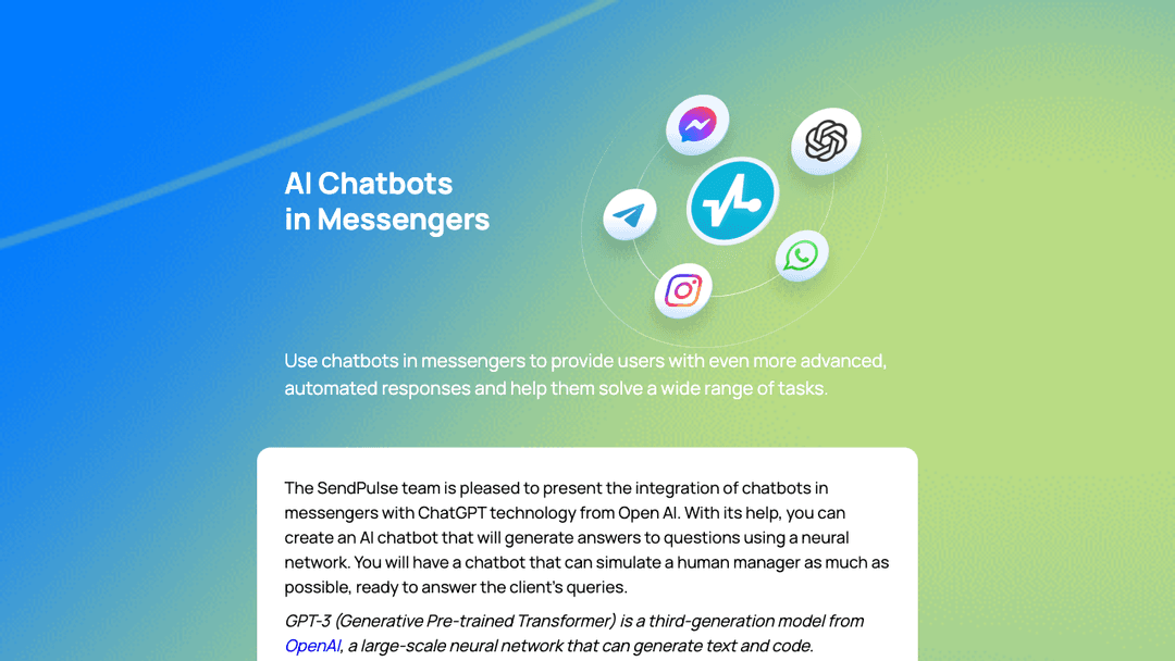 AI Chatbots in Messengers