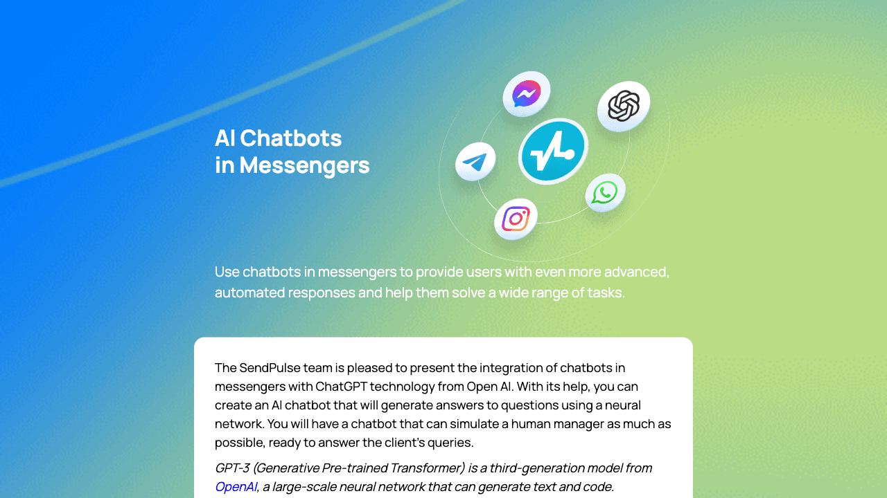 AI Chatbots in Messengers
