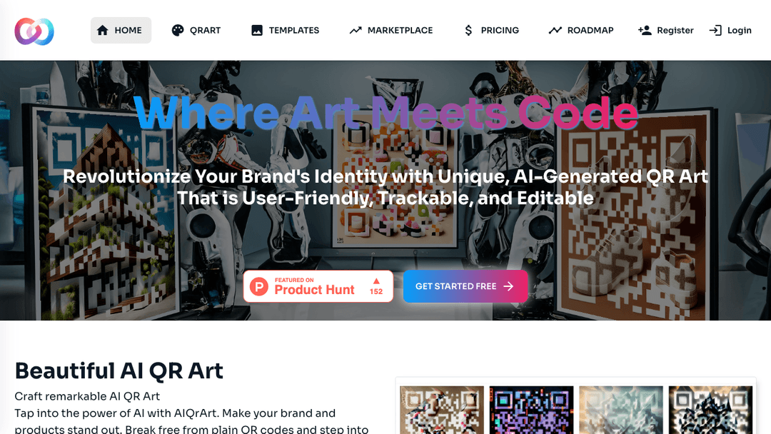 Revolutionize brand identity with unique AI-Generated QR Art