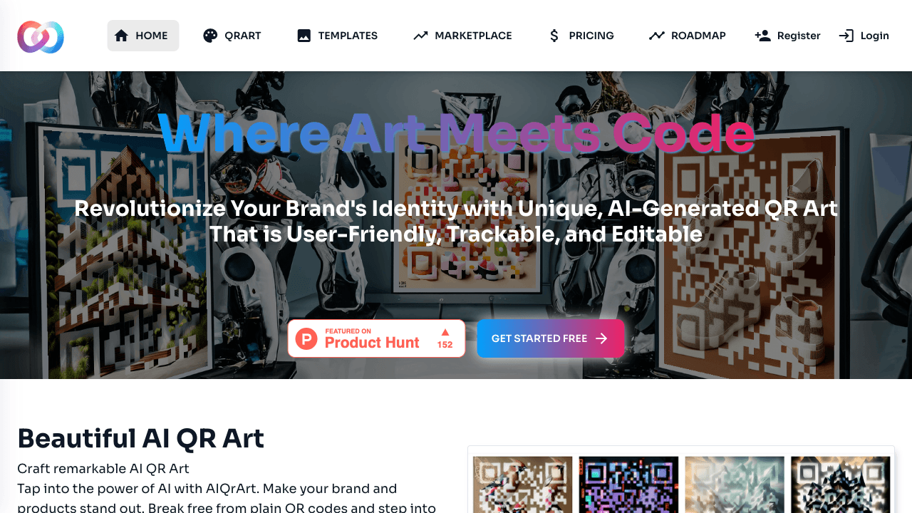 Revolutionize brand identity with unique AI-Generated QR Art
