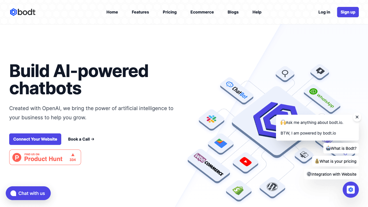 Bodt.io - No-Code AI Chatbot Builder