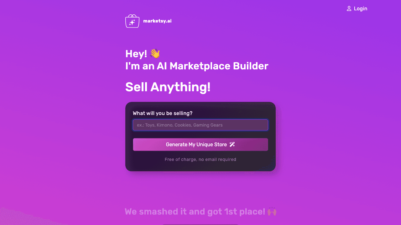 AI E-commerce Store Builder