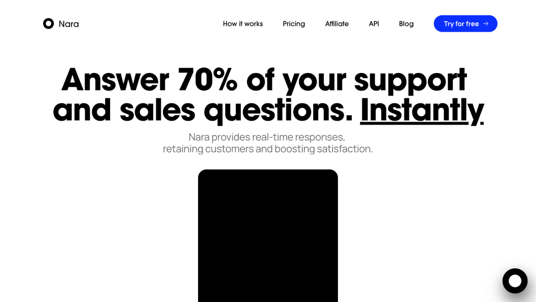 Automate Customer Engagement with Nara's AI-Powered Chatbot